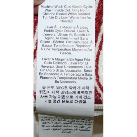 Pottery Barn Culver Reversible 20x20 Striped Linen Pillow Case With Down Insert - Picture 4 of 9